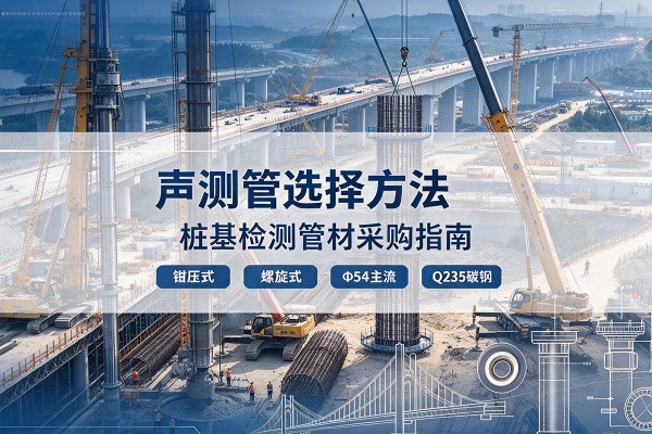 天峨声测管选型标准
